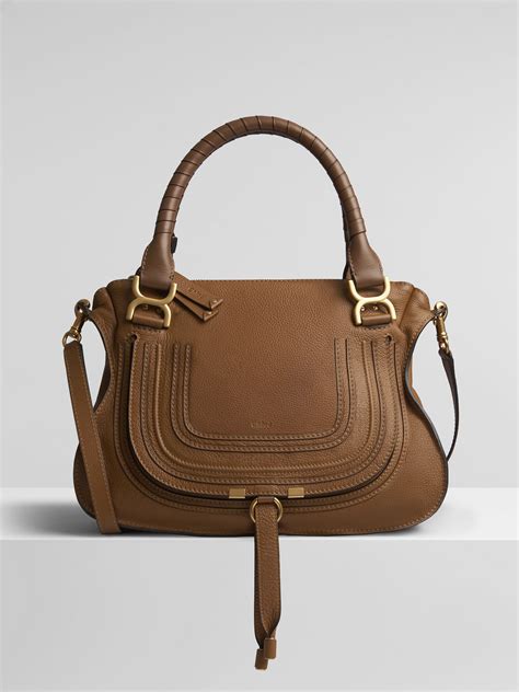 chloe marcie crossbody nut|Chloé Luxury Designer Marcie Bags .